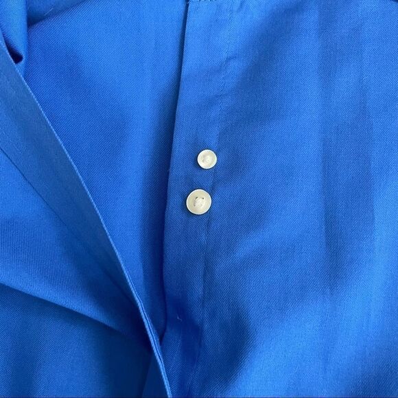 Chaps Men Classic Fit Twill Dress Shirt 15-15 1/2 - Picture 9 of 10